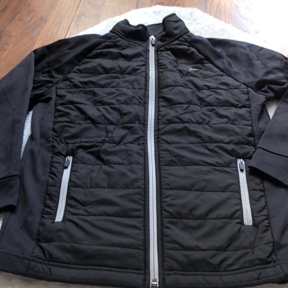 Old Navy boys black quilted front jacket L - Picture 3 of 5
